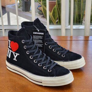 Converse  Women's Chuck 70 Hi I Love New York Embroidered 161185C Multi Sizes